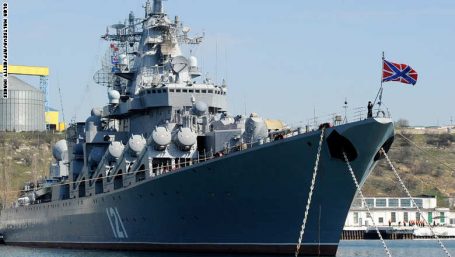 روسيا.. رصد غواصتين تركيتين بموقع انتشار الطراد “موسكو” قرب السواحل السورية