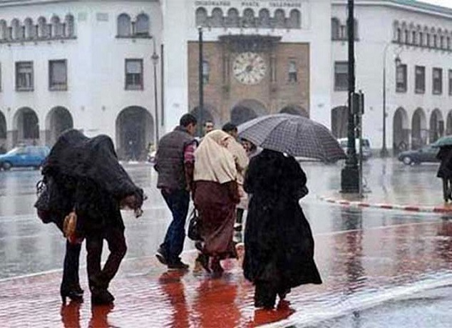 اضطرابات جوية مرتقبة بالمغرب ابتداء من بعد غد الاثنين