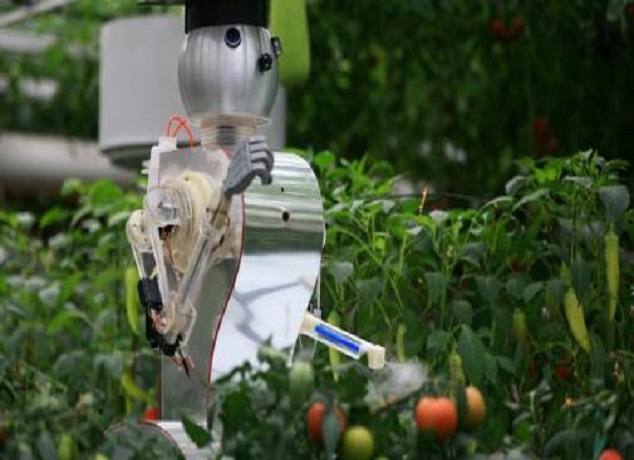 روبوت يقاوم الآفات الزراعية بواسطة الليزر