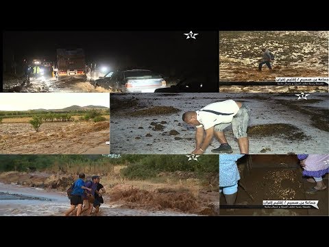 فيديو.. عاصفة رعدية تخلف اضرارا وخسائر مادية باقليم افران