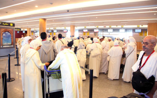 الحجاج المتوجهون مباشرة إلى مكة المكرمة مدعوون للاستعداد للإحرام في الطائرات
