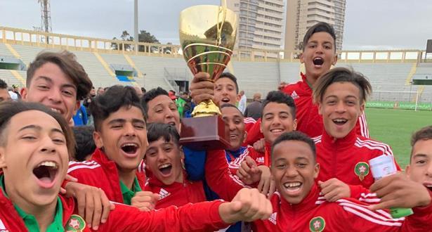 المنتخب الوطني المغربي لأقل من 15 سنة يفوز بكأس شمال إفريقيا