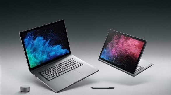 مايكروسوفت تطلق نسخة محدثة من “Surface Book 2”