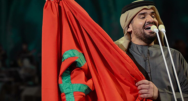حسين الجسمي يتألق في أداء أغنية الحرم يا رسول الله (فيديو)