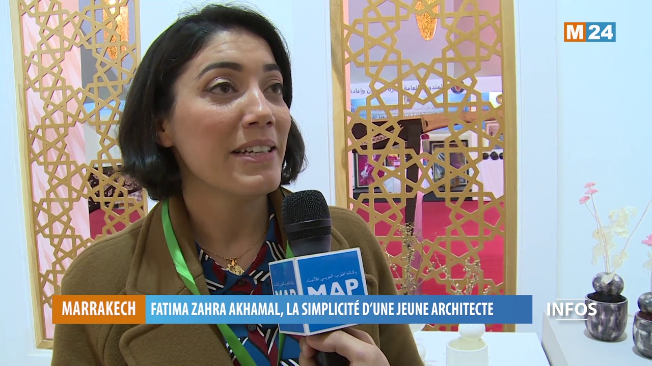 Fatima Zahra Akhamal, ou la rayonnante simplicité d’une jeune architecte pétrie de talent