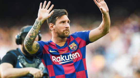 رئيس نادي برشلونة يكشف رسميا عن مصير ميسي