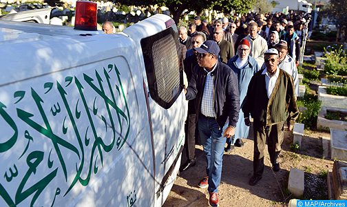 مراكش: تشييع جثمان الفنان والكوميدي الراحل عبد الجبار لوزير