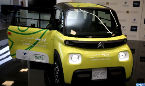 بريد المغرب يعتمد مركبات 100 في المئة كهربائية مصنوعة بالمغرب