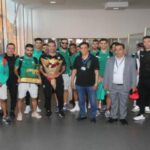 سلا: حفل استقبال على شرف المنتخب الوطني لكرة القدم داخل القاعة المتوج بلقب النسخة السادسة من بطولة كأس العرب