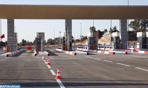 هام لمستعملي الطريق السيار الرباط-الدار البيضاء: أشغال وضع جسر للراجلين عند النقطة الكيلومترية PK16+500