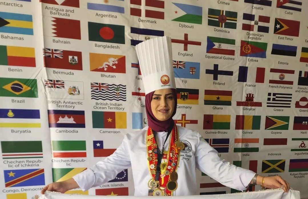 الشيف أسماء الطويل تشارك في كأس العالم لفنون الطهي كلجنة تحكيم‎‎