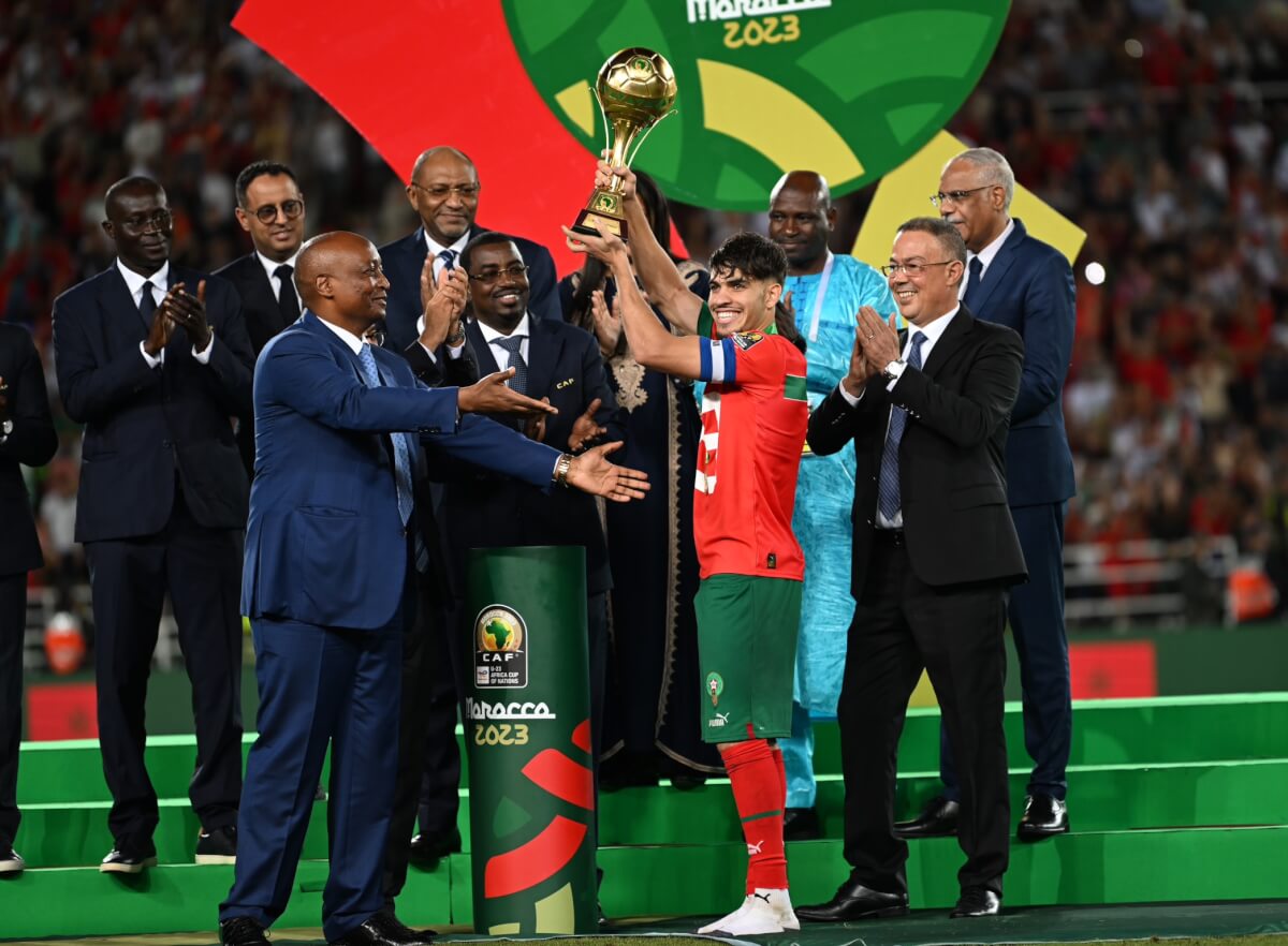 المنتخب المغربي يطيح بنظيره المصري ويتوج بطلا لكأس أمم إفريقيا لأقل من 23