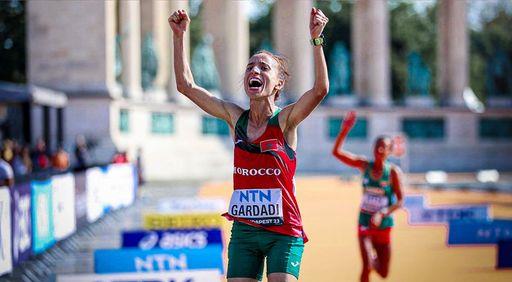 بودابست 2023: كردادي تهدي المغرب ميدالية تاريخية في ماراطون السيدات