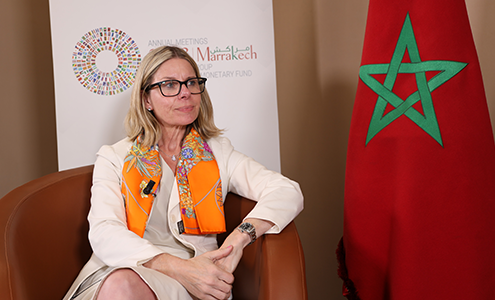 مراكش: حوار مع المديرة العامة للعمليات بالبنك الدولي ‘آنا بييردي’