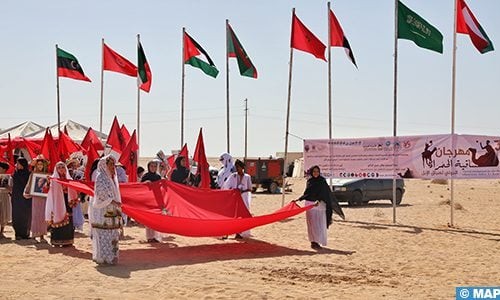 السمارة: انطلاق فعاليات النسخة الثالثة من مهرجان الساقية الحمراء الدولي لسباق الإبل