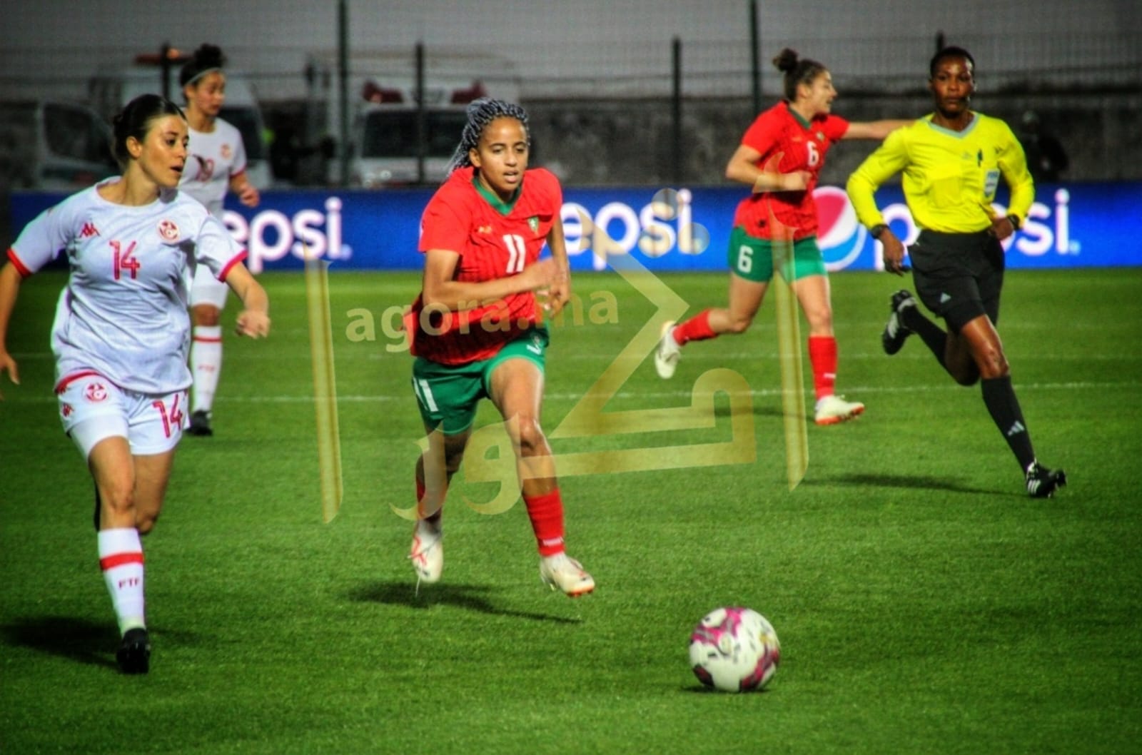 منتخب السيدات يسحق تونس ويتأهل إلى الدور الأخير من تصفيات الأولمبياد