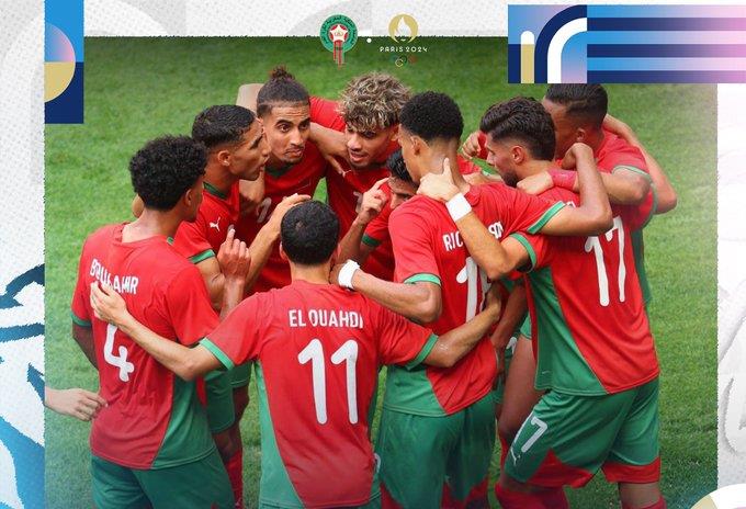 المنتخب الأولمبي المغربي يتعرف على منافسه في ربع النهائي