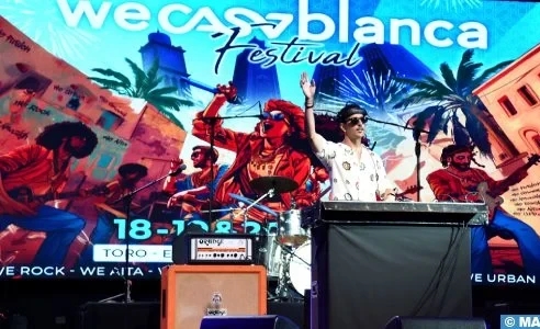 مهرجان ‘ويكازابلانكا’: سهرة مميزة بإيقاعات غنية ومتنوعة في افتتاح دورة 2024