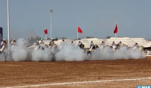 الجديدة: سربة المقدم ‘بنخدة’ تتصدر ترتيب اليوم الأول للجائزة الكبرى للملك محمد السادس للتبوريدة