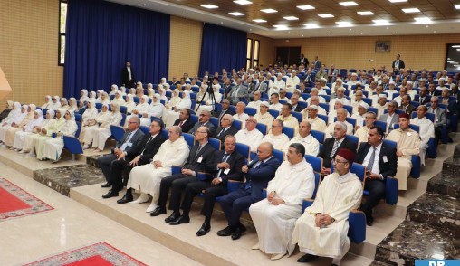 عبد اللطيف حموشي يستقبل منتسبي أسرة الأمن الوطني القاصدين الديار المقدسة لأداء فريضة الحج