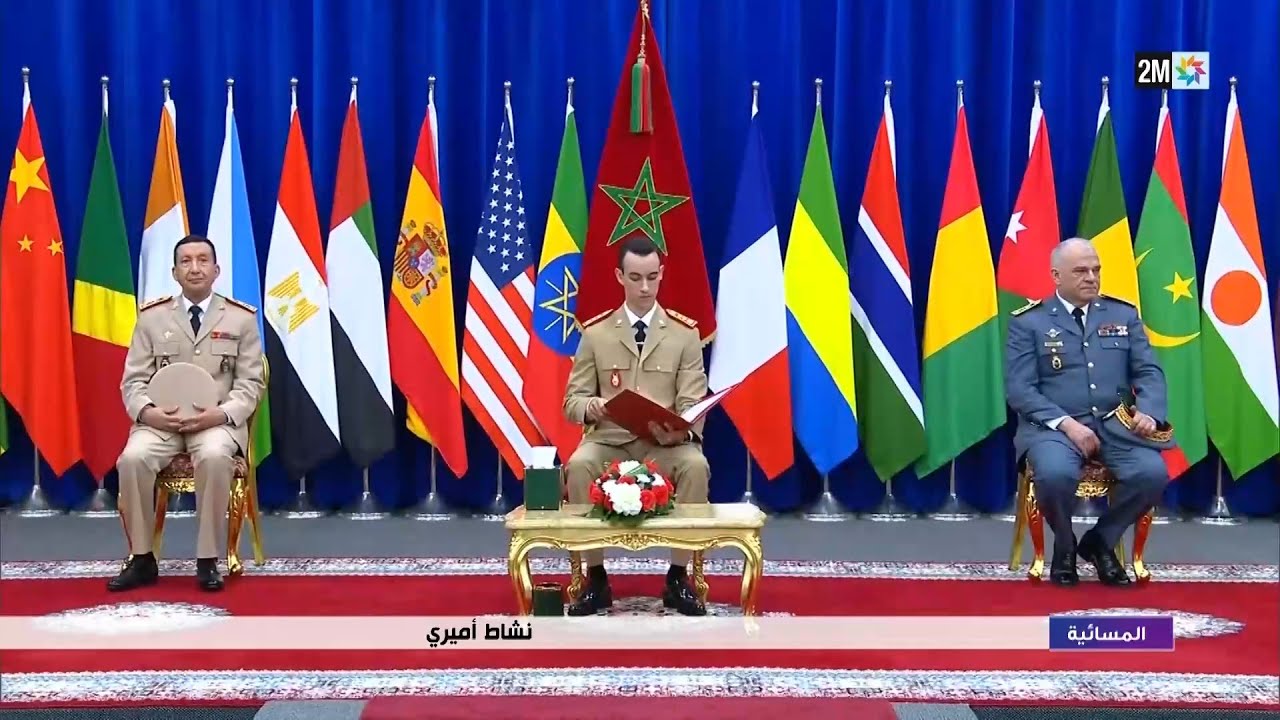 فيديو: ولي العهد الأمير مولاي الحسن يترأس بالقنيطرة حفل تخرج الفوج 25 للسلك العالي للدفاع والفوج 59 لسلك الأركان