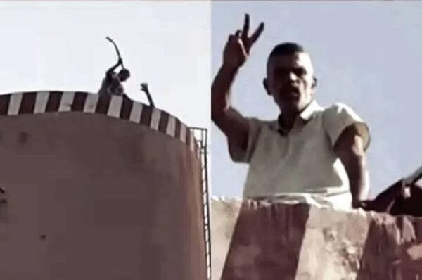 إقليم بني ملال: إنهاء الشكل الاحتجاجي  لشخص اعتصم فوق خزان مياه بجماعة أولاد يوسف