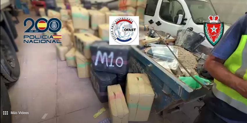 فيديو: تعاون أمني مغربي إسباني فرنسي يجهض عملية دولية لتهريب المخدرات