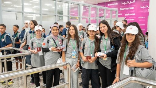 الدار البيضاء: وصول أطفال القدس للمشاركة في الدورة الـ 16 للمخيم الصيفي لوكالة بيت مال القدس