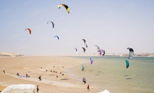 انطلاق منافسات الدورة العاشرة لتظاهرة ‘الداخلة داون وايند تشالنج’