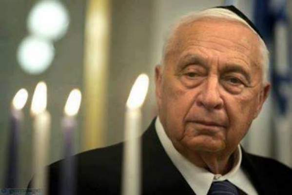 وفاة أرئيل شارون رئيس وزراء الكيان الصهيوني السابق
