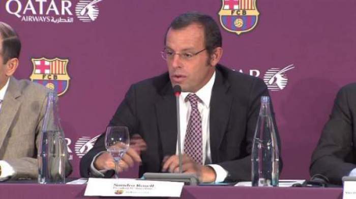 رئيس برشلونة يفتح النار على ريال مدريد والتحكيم