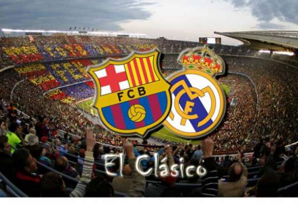 معلقو كلاسيكو برشلونة و ريال مدريد