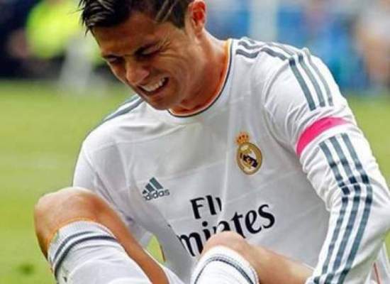 قلق في مدريد بعد تفاقم مشاكل رونالدو في أربطة الركبة