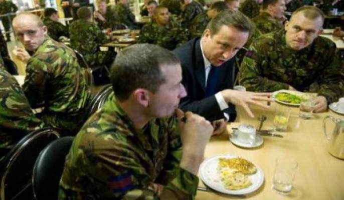 بريطانيا قلقة على لياقة جنودها