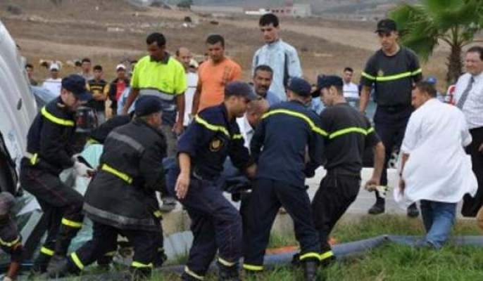 ثمانية قتلى في حادثة سير قرب سطات