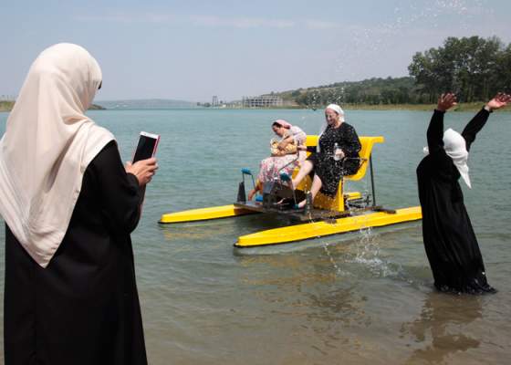 افتتاح شاطئ خاص بالنساء فقط في الشيشان